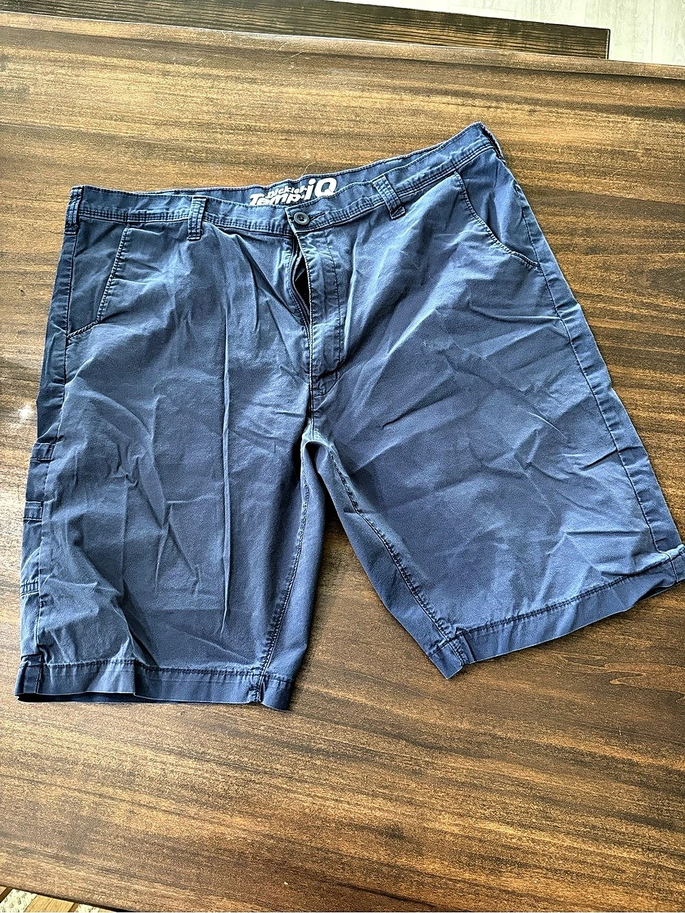 Dickies Temp-iQ Performance Utility Shorts Blue Waist 38